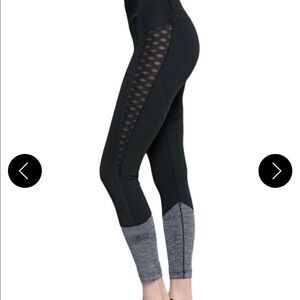 adidas By Stella McCartney- Black/Grey Ultra Climacool leggings